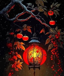 Chinese Magical Lantern Diamond Painting