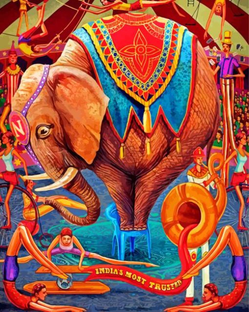 Circus Art Diamond Painting