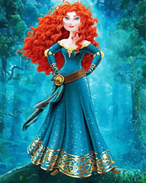 Disney Merida Diamond Painting