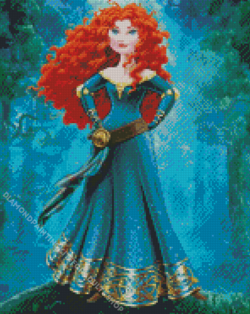 Disney Merida Diamond Painting