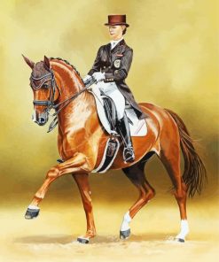 Dressage Horse Diamond Painting