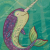 Fantasy Narwhal Diamond Painting