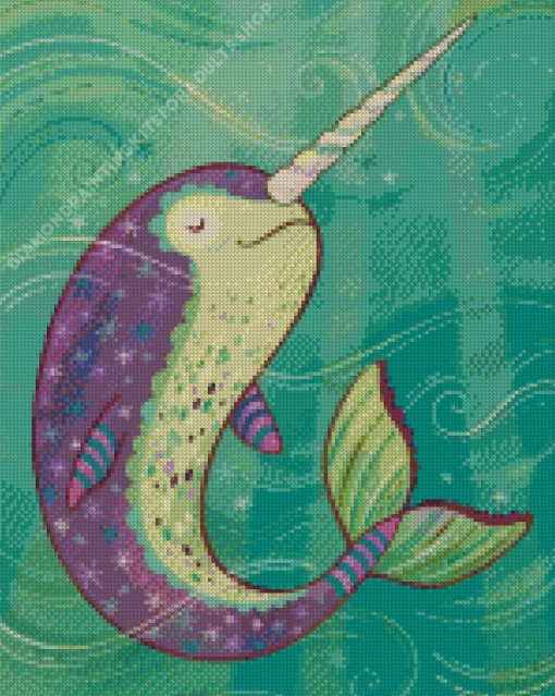 Fantasy Narwhal Diamond Painting