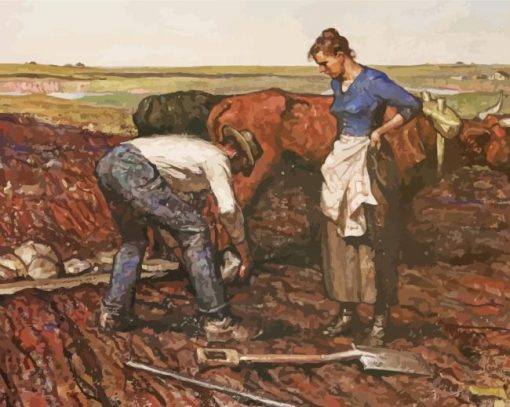 Farmers by Harvey Dunn Diamond Painting