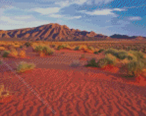 Flinders Ranges Desert Diamond Painting