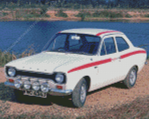 Ford Escort RS Diamond Painting