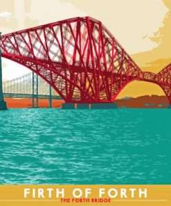 Forth Bridge Art Diamond Painting