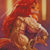 Fox Lady Diamond Painting