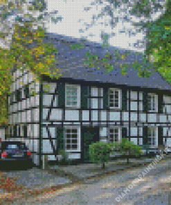 Haan Town House Diamond Painting