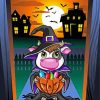 Halloween Cow Diamond Painting