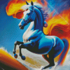 Horse Waves Diamond Painting