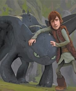 How To Train Your Dragon Movie Diamond Painting