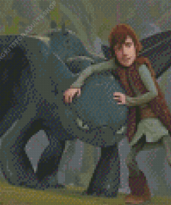 How To Train Your Dragon Movie Diamond Painting