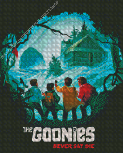 Illustration The Goonies Movie Diamond Painting