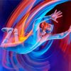 Indoor Skydiving Art Diamond Painting