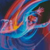 Indoor Skydiving Art Diamond Painting