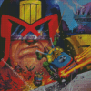 Judge Dredd Animation Diamond Painting