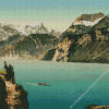 Lake Lucerne Diamond Painting