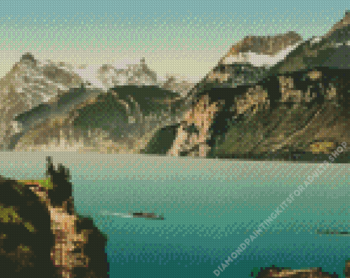 Lake Lucerne Diamond Painting