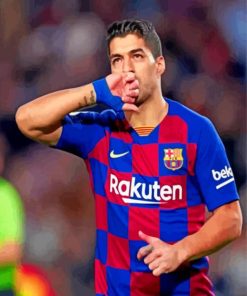 Luis Suarez FCB Diamond Painting