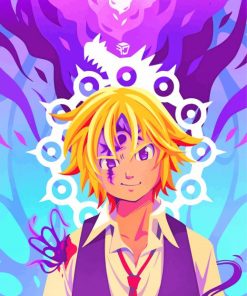 Meliodas Anime Diamond Painting