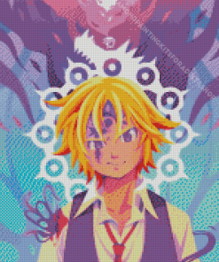 Meliodas Anime Diamond Painting