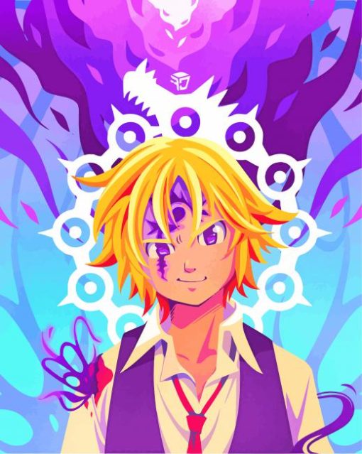 Meliodas Anime Diamond Painting