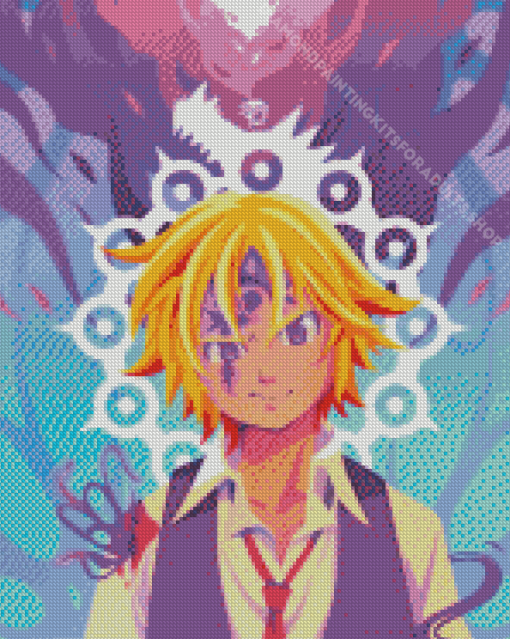 Meliodas Anime Diamond Painting