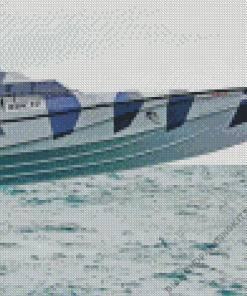 Military Boat Diamond Painting