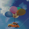 Mini Car Balloons Diamond Painting