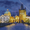 Prague St Charles Bridge Diamond Painting