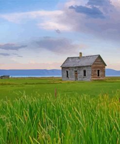 Prairie Landscape Diamond Painting