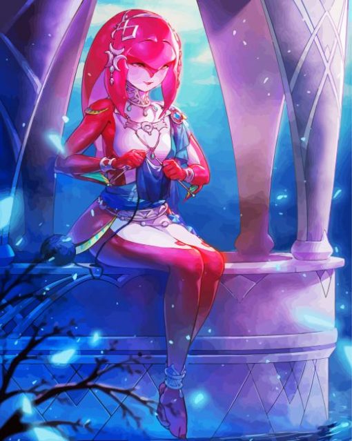 Princess Mipha Diamond Painting