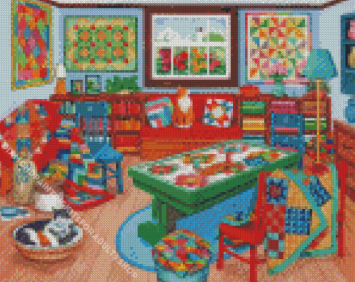 Quilting Room Diamond Painting