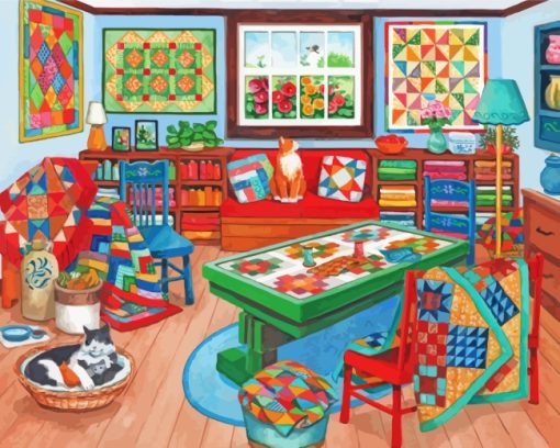 Quilting Room Diamond Painting