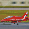 RAF Red Arrows Jet Diamond Painting