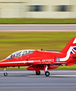 RAF Red Arrows Jet Diamond Painting