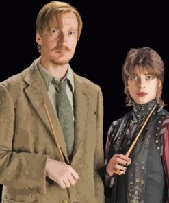 Remus Lupin and Nymphadora Diamond Painting