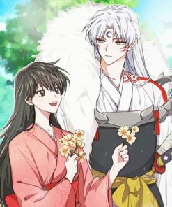 Rin And Sesshomaru Anime Diamond Painting