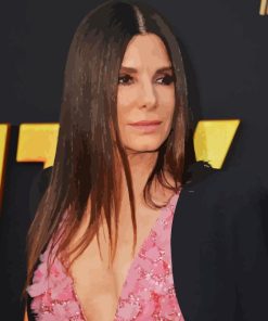 Sandra Bullock Diamond Painting