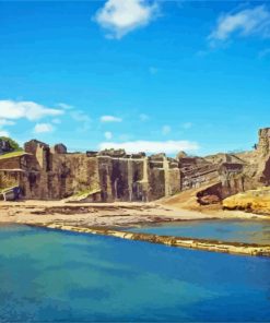 St Andrews Castle Diamond Painting