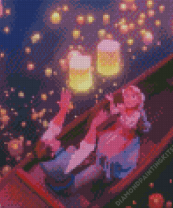 Tangled Lanterns Diamond Painting