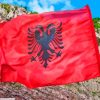 The Albanian Flag Diamond Painting