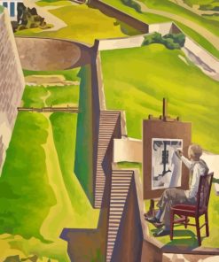 The Artist Looks At Nature Sheeler Diamond Painting