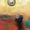 The Black Sun By Odilon Redon Diamond Painting