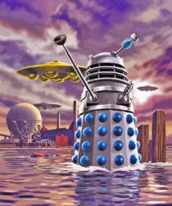 The Dalek Invasion of Earth Diamond Painting