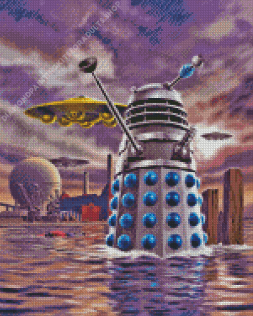 The Dalek Invasion of Earth Diamond Painting