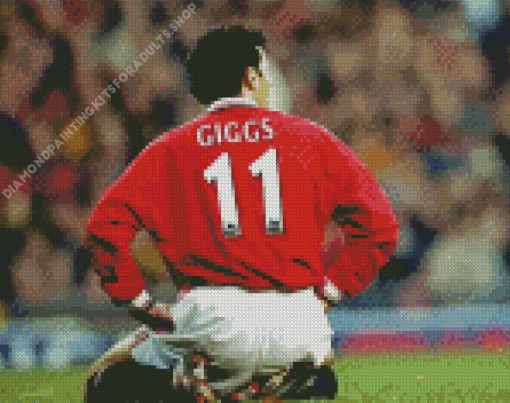 The Player Ryan Giggs Diamond Painting