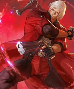 Video Game Devil May Cry Dante Devil Diamond Painting