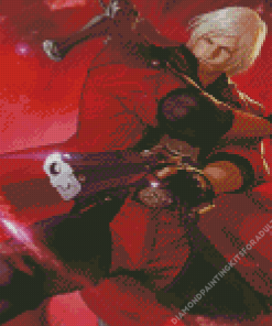 Video Game Devil May Cry Dante Devil Diamond Painting